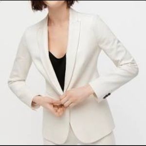 J. Crew NWOT White Ivory Blazer